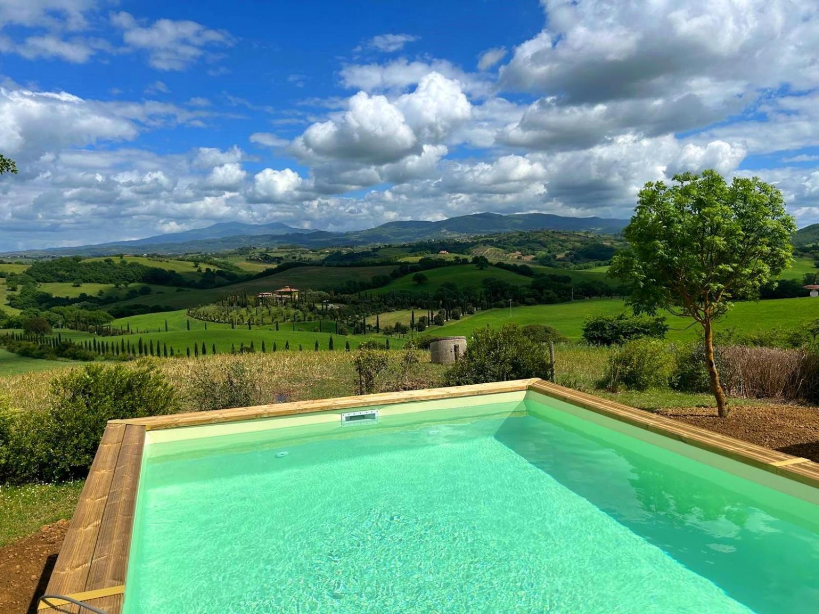 Apartamento Agriturismo Le Calle Cinigiano Exterior foto