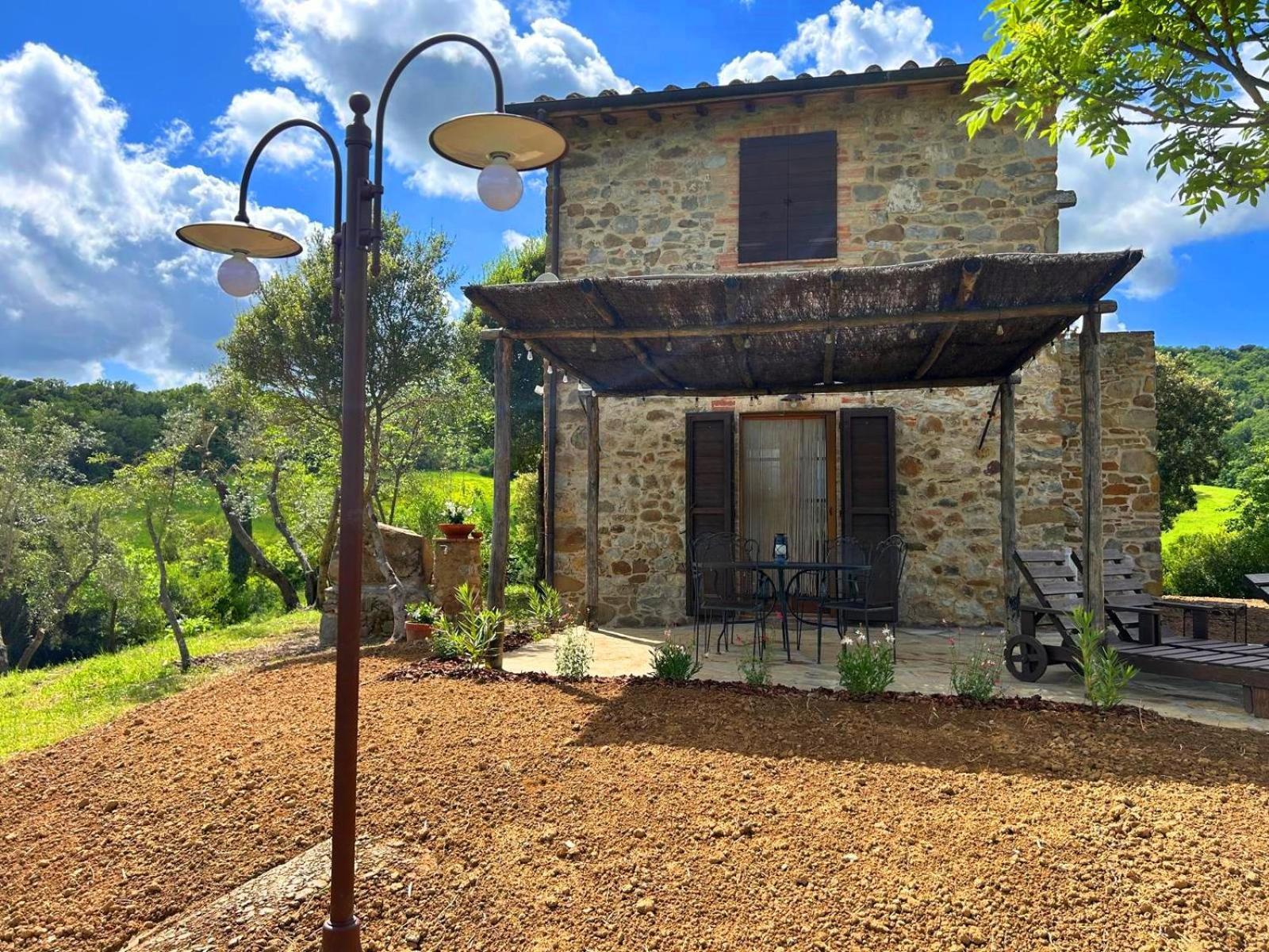 Apartamento Agriturismo Le Calle Cinigiano Exterior foto